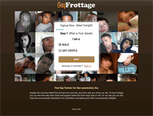 Tablet Screenshot of gayfrottage.org
